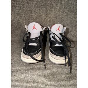 Air Jordan Shoes Toddler Size 10C Black Elephant Print Basketball DM0968-010